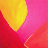 Viva Espana  101 x 101 cm, 39.76 x 39.76 inches, Acrylic on Canvas, 1999